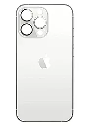 Задня кришка корпусу Apple iPhone 13 Pro Max (big hole) Silver