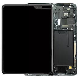 Дисплей Samsung Galaxy Fold F900 с тачскрином и рамкой, сервисный оригинал, Black