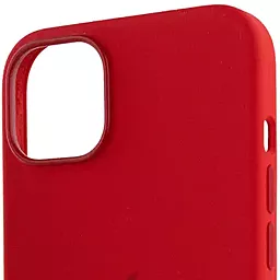 Чехол Silicone Case Full для Apple iPhone 13 Red - миниатюра 4