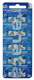 Батарейки Renata SR416SW (337) 10шт 1.55 V