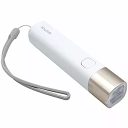 Ліхтарик Xiaomi Solove X3 Portable Flashlight Power Bank 3000 mAh White