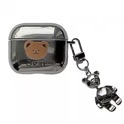 Чохол для Apple Airpods Pro Shine Print with keychain — Bear