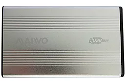 Карман для HDD Maiwo K2501A-U2S Silver 2.5" USB Bulk - миниатюра 2