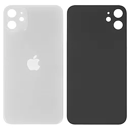 Задняя крышка корпуса Apple iPhone 11 (small hole) White - миниатюра 2