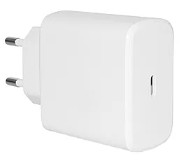 Сетевое зарядное устройство с быстрой зарядкой ColorWay 45w PD USB-C home charger white (CW-CHS034PD-WT) - миниатюра 4