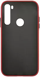 Чохол 1TOUCH Gingle Matte Xiaomi Redmi Note 8 Black/Red