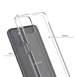 Чехол BeCover Samsung Galaxy A03s SM-A037 Transparency (706650) - миниатюра 3