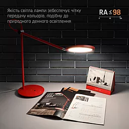 LED лампа настольная Videx TF15R 20W 4100K - миниатюра 8