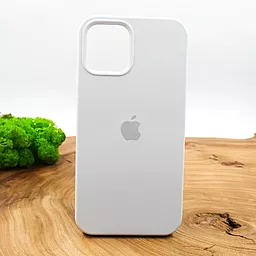 Чехол Silicone Case Full для Apple iPhone 14 Pro Max White - миниатюра 2