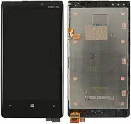 Дисплей Nokia Lumia 920 + Touchscreen with frame (original) Black