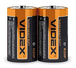 Батарейки Videx R2OP / D SHRINK 2шт 1.5 V