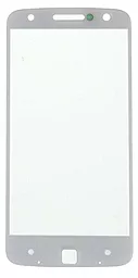 Корпусное стекло дисплея Motorola Moto Z Play XT1635 White