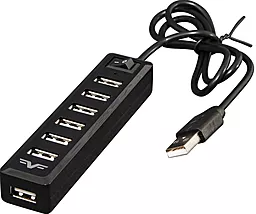 USB-A хаб Frime 7хUSB2.0 (FH-20040) Black