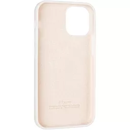 Чехол Silicone Case Full для Apple iPhone 14 Pro Max White - миниатюра 3