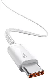 Кабель USB PD Baseus Dynamic 20V 5A USB Type-C - Type-C Cable White (CALD000202) - миниатюра 8