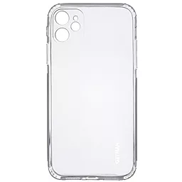 Чехол GETMAN Clear 1,0 mm Apple iPhone 13 (6.1")  Бесцветный (прозрачный)