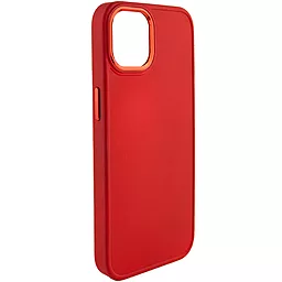 Чохол Epik TPU Bonbon Metal Style для Apple iPhone 14 Red