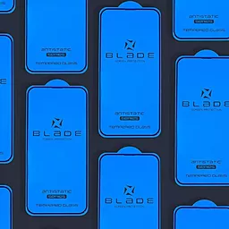 Захисне скло Blade Antistatic Series Full Glue для Samsung Galaxy A54 Black - мініатюра 2