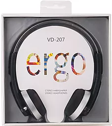 Навушники Ergo VD-207 Black