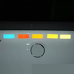 Світловідбиваюча наліпка Reflective Warning Strip Tape  Yellow - мініатюра 8