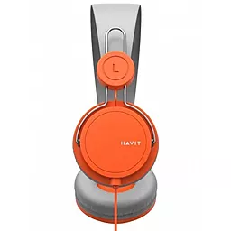Наушники Havit HV-H2198D Grey/Orange - миниатюра 5