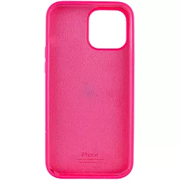 Чехол Silicone Case Full для Apple iPhone 15 Pro Barbie Pink - миниатюра 2