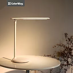 Настольная LED лампа ColorWay CW-DL02B-W - миниатюра 4