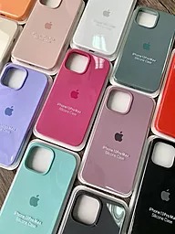 Чехол Silicone Case Full для Apple iPhone 13 Lavander Grey - миниатюра 4