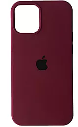 Чехол Silicone Case Full для Apple iPhone 13 Pro Max Marsala