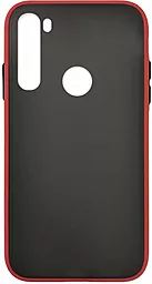 Чохол 1TOUCH Gingle Matte Xiaomi Redmi Note 8 Red/Black