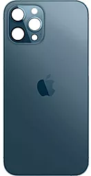 Задня кришка корпусу Apple iPhone 12 Pro Max (small hole) Original  Pacific Blue