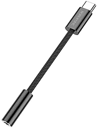 Аудио-переходник Borofone BV15 M-F USB Type-C -> 3.5mm Black - миниатюра 3