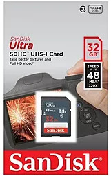 Карта памяти SanDisk SDHC 32GB Ultra Lite Class 10 UHS-I (SDSDUNR-032G-GN3IN) - миниатюра 3
