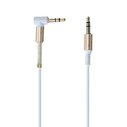 Аудио кабель EasyLife L-shaped Metal AUX mini Jack 3.5mm M/M Cable 2 м white