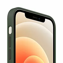 Чохол Apple Silicone Case Full with MagSafe and SplashScreen для Apple iPhone 12 / iPhone 12 Pro Cyprus Green - мініатюра 3