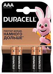 Батарейки Duracell LR03 / AAA MN2400 4шт
