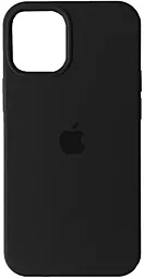 Чехол Silicone Case Full для Apple iPhone 14 Plus (6.7") Black