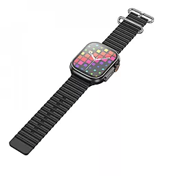 Смарт-часы Hoco Smart Sports Watch Y12 Ultra (Call Version) Black - миниатюра 3