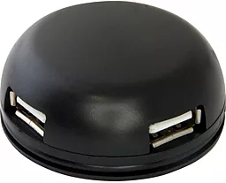 USB-A хаб Defender QUADRO Light Black (83201)