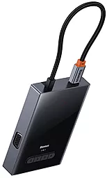 USB Type-C хаб Baseus PioneerJoy 8-in-1 Black - миниатюра 2