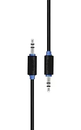 Аудіо кабель Prolink AUX mini Jack 3.5mm M/M Cable 0.5 м black (PB105-0050)