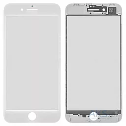 Корпусное стекло дисплея Apple iPhone 8 Plus with frame (original) White
