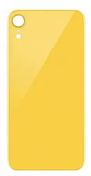 Задняя крышка корпуса Apple iPhone XR (small hole) Yellow