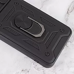Чехол Epik Camshield Serge Ring для Samsung Galaxy A03 Core Black - миниатюра 2