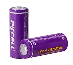 Батарейка PKCELL ER18505M (A) 3.6V 3200 mAh 1шт - миниатюра 3