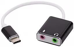 Шлейф (Кабель) EasyLife HIFI Magic Voice7.1CH USB Type-C Sound card White