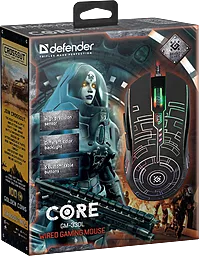 Компьютерная мышка Defender Core GM-330L (52330) Black - миниатюра 5