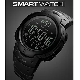 Часы наручные SKMEI 1301BK Smart Watch Black - миниатюра 8