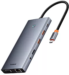 USB Type-C хаб Baseus PortalJoy 13-in-1 USB-C Hub Grey