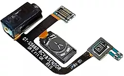 Шлейф Samsung S5660 Galaxy Gio з роз'ємом навушників і динаміком, Original